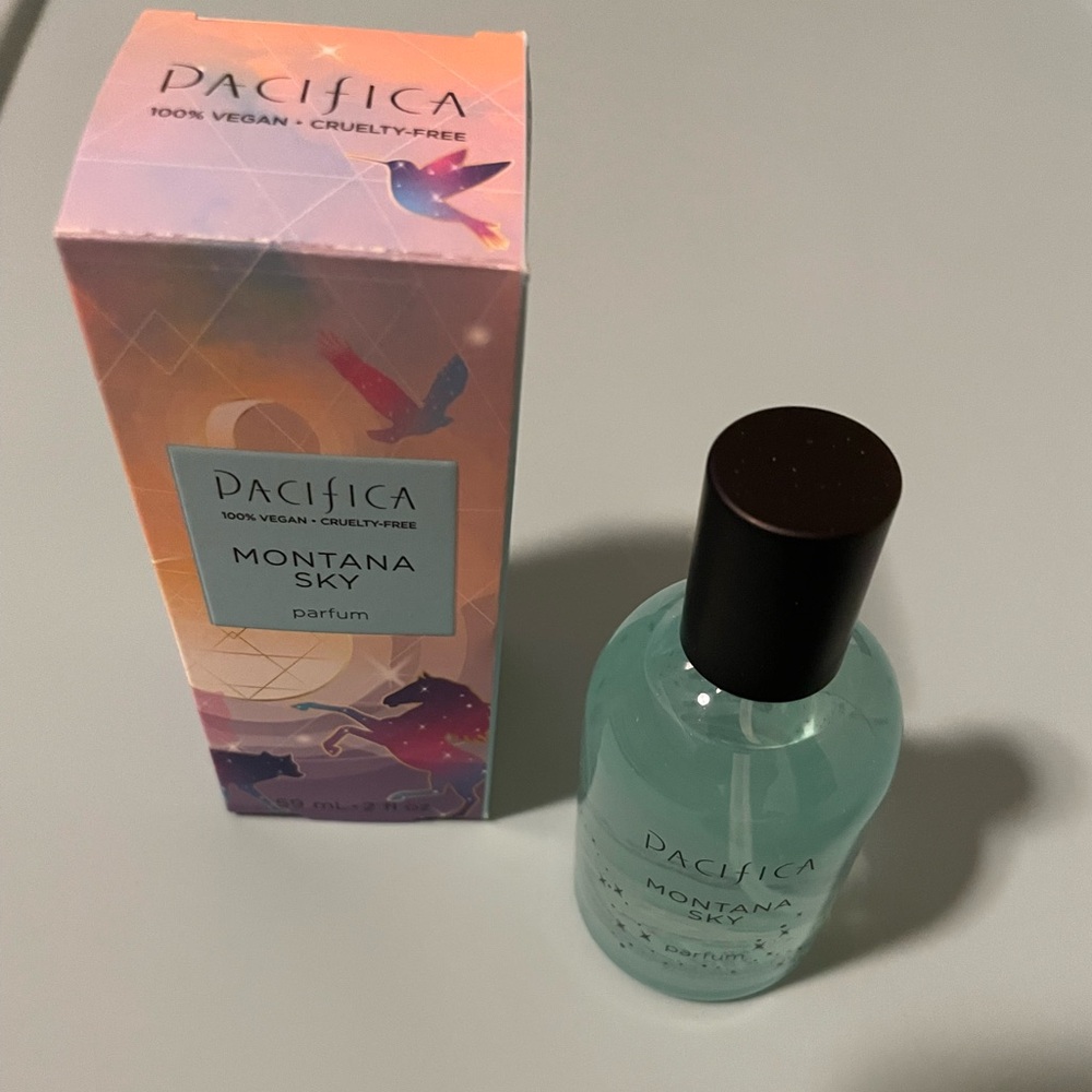 New Pacifica Spray Parfum MONTANA SKY 🌌 NEW IN BOX Clean Vegan 4 Easter basket